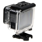 Vỏ bảo vệ khung xương cho GoPro HERO6 /5 + Nắp lưng rỗng có khóa gắn cơ bản & ốc vít, Không cần tháo ống kính, Nắp lưng rỗng