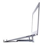 Giá đỡ làm mát bằng hợp kim nhôm đa năng có thể gập, tăng chiều cao, dành cho PC iPad Notebook 12-17 inch
