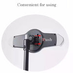 Giá đỡ ba chân đa năng cho máy tính bảng đứng trên sàn, dành cho iPad và máy tính bảng, laptop 7 - 12 inch