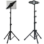 Giá đỡ ba chân đa năng cho máy tính bảng đứng trên sàn, dành cho iPad và máy tính bảng, laptop 7 - 12 inch