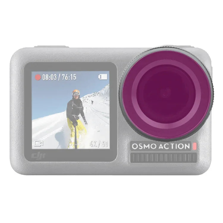 Sunnylife OA-FI179 Bộ lọc lặn cho ống kính DJI OSMO ACTION, OA-FI179, Màu tím