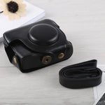 Túi đựng máy ảnh toàn thân bằng da PU có dây đeo cho Canon G16, Dành cho G16