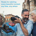 Bộ sạc pin đôi màn hình LCD SJCAM SJ7000 / SJ6000 / SJ5000 / SJ4000, Hiển thị dung lượng sạc, Dành cho SJCAM SJ7000