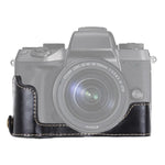 Đế nửa ốp da PU ren 1/4 inch cho máy ảnh Canon EOS M5, Dành cho Canon M5