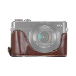Đế bao da nửa thân máy ảnh chỉ 1/4 inch cho Canon G7 X Mark II, dành cho Canon G7X2