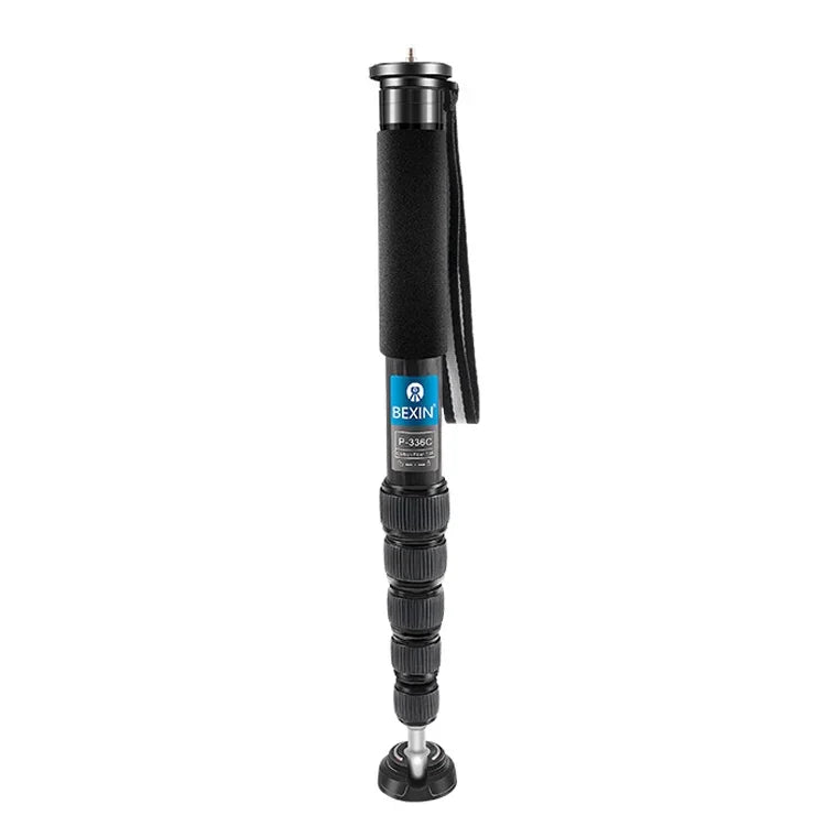 Chân máy đơn sợi carbon BEXIN P336C cho máy ảnh, giá đỡ selfie du lịch trực tiếp, P336C