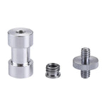 Bộ chuyển đổi ốc vít 3 trong 1 1/4 đực sang 1/4 đực + 1/4 cái sang 3/8 đực + 3/8 cái sang 1/4 cái