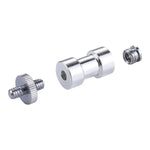 Bộ chuyển đổi ốc vít 3 trong 1 1/4 đực sang 1/4 đực + 1/4 cái sang 3/8 đực + 3/8 cái sang 1/4 cái
