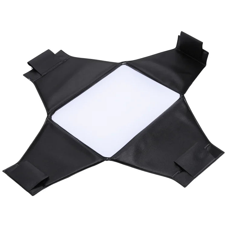 Vỏ Khuếch Tán Mềm Gấp Gọn Cho Đèn Flash Ngoài, Kích thước: 10cm x 13cm, Hình Chữ Nhật 10x13cm