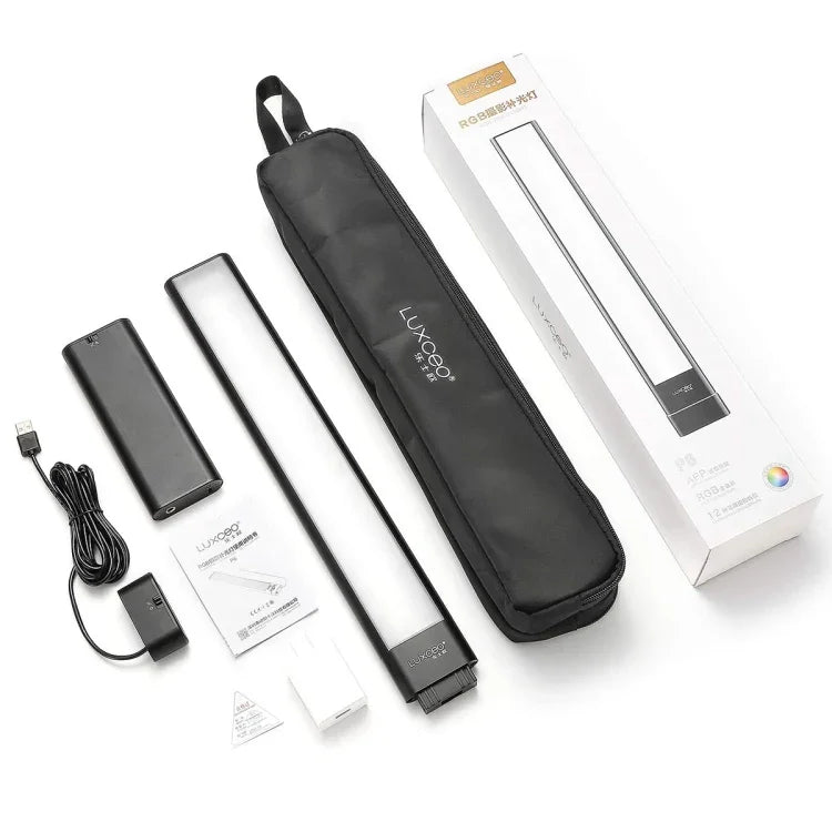 Đèn LED Stick Video Ảnh Đa Sắc RGB LUXCeO P6, Điều Khiển Qua Ứng Dụng, Đèn LED Chiếu Sáng Đầy Màu, P6