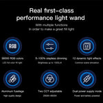 Đèn LED Stick Video Ảnh Đa Sắc RGB LUXCeO P6, Điều Khiển Qua Ứng Dụng, Đèn LED Chiếu Sáng Đầy Màu, P6