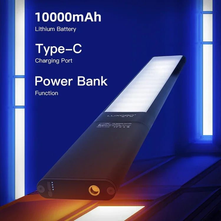Đèn LED Stick Video Ảnh Đa Sắc RGB LUXCeO P6, Điều Khiển Qua Ứng Dụng, Đèn LED Chiếu Sáng Đầy Màu, P6