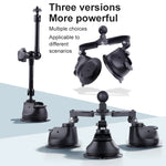 Tri-leg Suction Cup Articulating Friction Magic Arm Phone Clamp Mount, Tri-leg Suction Cup Magic Arm