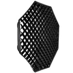 TRIOPO S55 Softbox Lưới Tổ Ong Hình Bát Giác Đường Kính 55cm Tán Sáng Cho Studio Speedlite Flash, Đường Kính 55cm