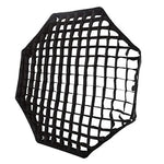 TRIOPO S90 Diameter 90cm Honeycomb Grid Octagon Softbox Reflector Diffuser for Studio Speedlite Flash Softbox, Diameter 90cm