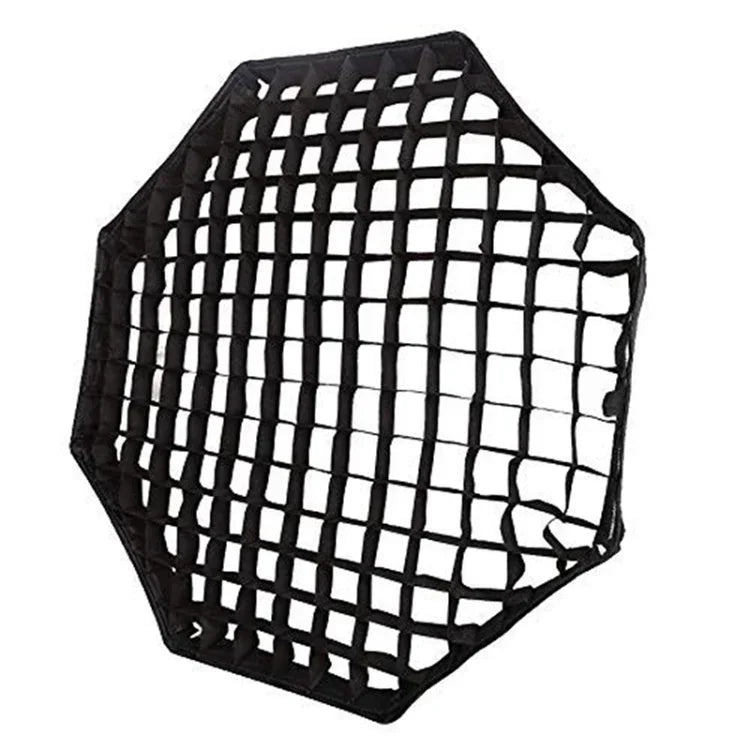 TRIOPO S90 Diameter 90cm Honeycomb Grid Octagon Softbox Reflector Diffuser for Studio Speedlite Flash Softbox, Diameter 90cm