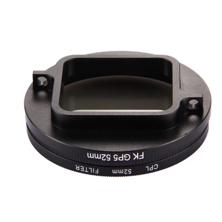 Bộ Lọc Ống Kính CPL Tròn 3 trong 1 52mm Kèm Nắp Cho GoPro HERO7 Black/6 /5, Bộ Lọc CPL 52mm