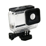 Vỏ bảo vệ chống nước cho GoPro HERO6 /5 + Nắp lưng rỗng có khóa, giá đỡ cơ bản & ốc vít, Vỏ chống nước