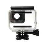 Vỏ bảo vệ chống nước cho GoPro HERO6 /5 + Nắp lưng rỗng có khóa, giá đỡ cơ bản & ốc vít, Vỏ chống nước