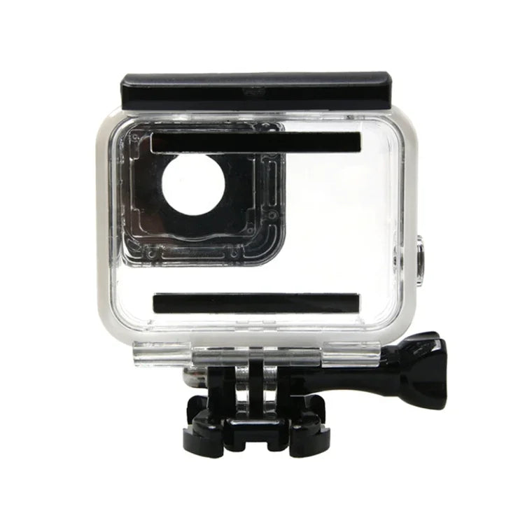 Vỏ bảo vệ chống nước cho GoPro HERO6 /5 + Nắp lưng rỗng có khóa, giá đỡ cơ bản & ốc vít, Vỏ chống nước