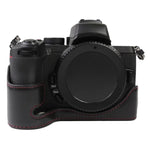 Đế Vỏ Nửa Máy Ảnh Da PU Ren 1/4 inch cho Nikon Z50, Cho Nikon Z50
