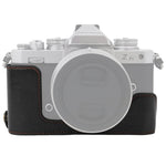 Đế Vỏ Nửa Máy Ảnh Da PU Ren 1/4 inch cho Nikon Z fc, Cho Nikon Z fc