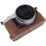 Đế Vỏ Nửa Máy Ảnh Da PU Ren 1/4 inch cho Nikon Z fc, Cho Nikon Z fc