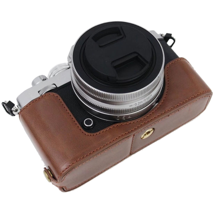 Đế Vỏ Nửa Máy Ảnh Da PU Ren 1/4 inch cho Nikon Z fc, Cho Nikon Z fc