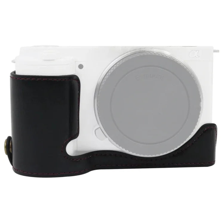 Đế nửa ốp da PU ren 1/4 inch cho máy ảnh Sony ZV-E10 / ZV-E10L, Dành cho Sony ZV-E10