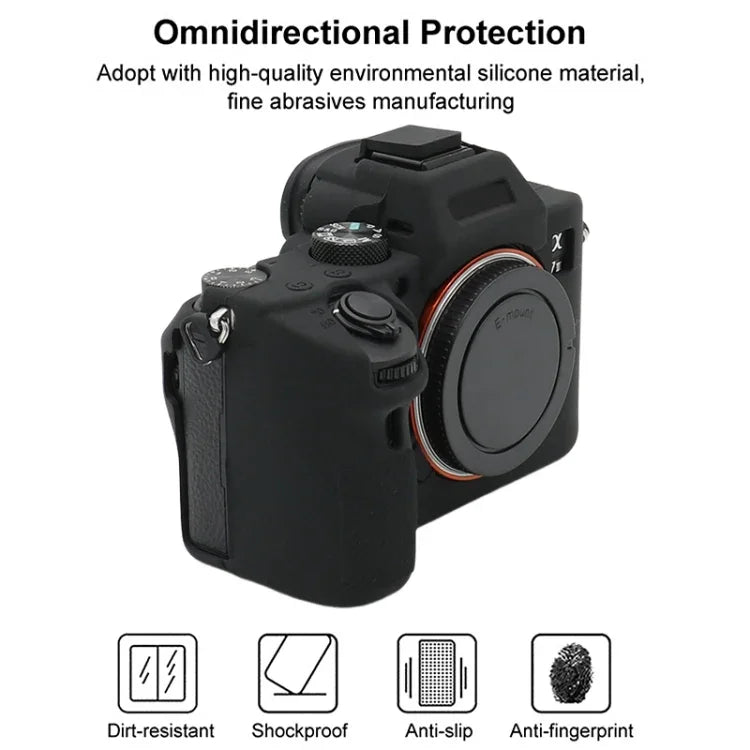 Vỏ Bảo Vệ Silicone Mềm Cho Sony A7 III / ILCE-7M3 / A7R III, Cho Sony A7 III / ILCE-7M3 / A7R III