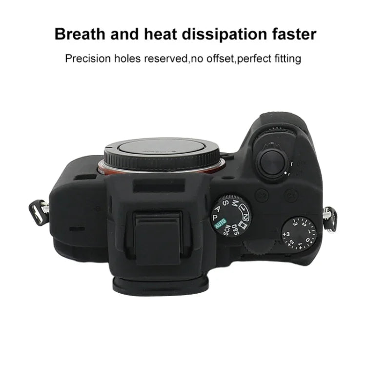 Vỏ Bảo Vệ Silicone Mềm Cho Sony A7 III / ILCE-7M3 / A7R III, Cho Sony A7 III / ILCE-7M3 / A7R III