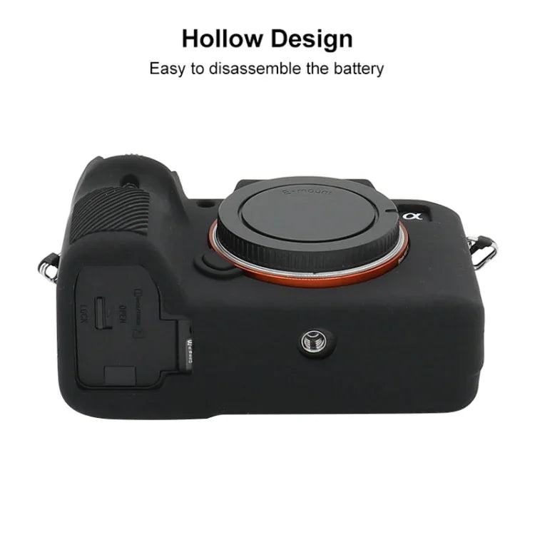 Vỏ Bảo Vệ Silicone Mềm Cho Sony A7 III / ILCE-7M3 / A7R III, Cho Sony A7 III / ILCE-7M3 / A7R III