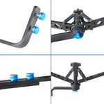 Bộ Ổn Định YELANGU YLG-0108F Spider kèm Đế Nhanh Cho Máy Quay DV DSLR
