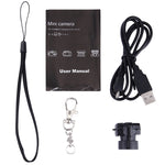 Máy ghi hình kỹ thuật số bỏ túi thể thao ngoài trời Y2000 HD Ultra-Mini DV, hỗ trợ thẻ Micro SD / TF tối đa 32GB (Đen), Y2000