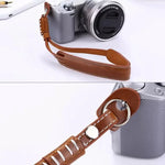 Dây đeo tay bằng da PU cho máy ảnh SLR / DSLR