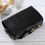 Túi đựng máy ảnh toàn thân bằng da PU có dây đeo cho Canon PowerShot SX730 HS / SX720 HS, dành cho SX730 HS