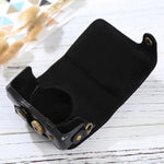 Túi đựng máy ảnh toàn thân bằng da PU có dây đeo cho Canon PowerShot SX730 HS / SX720 HS, dành cho SX730 HS