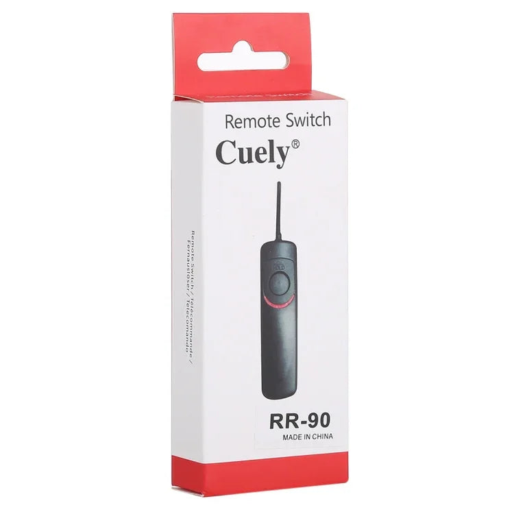 Dây bấm điều khiển từ xa Cuely RR-90 cho Fujifilm X-T100 / X-Pro 2 / X-T1 / X-T20 / X-T10 / X30 / X-E2 / X-A10 / X-A3 / X-A2 / X100F / X100T, RR-90