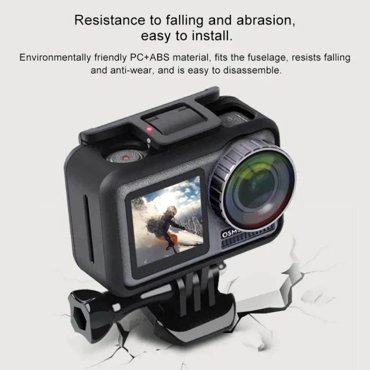 Hộp Bảo Vệ Chống Sốc PC+ABS Cho Máy Ảnh Thể Thao DJI Osmo Action 1, PC+ABS