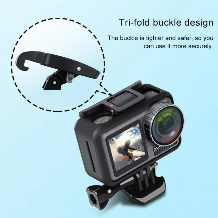 Hộp Bảo Vệ Chống Sốc PC+ABS Cho Máy Ảnh Thể Thao DJI Osmo Action 1, PC+ABS