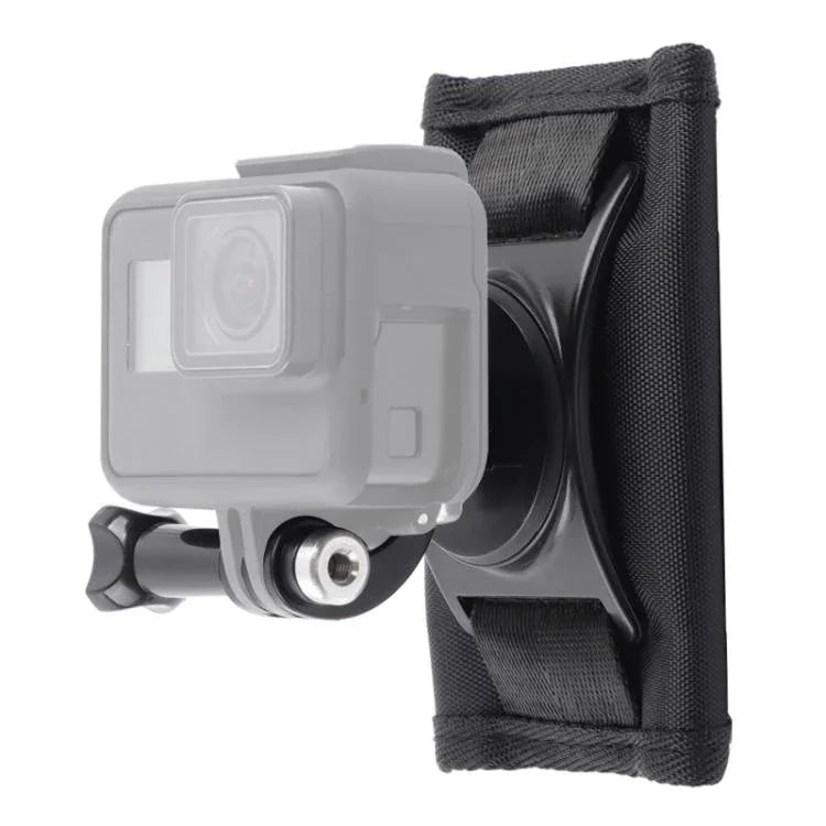 Kẹp gắn ba lô móc và vòng dán Rec-Mounts với vít cho GoPro, Insta360, DJI và các máy quay hành động khác