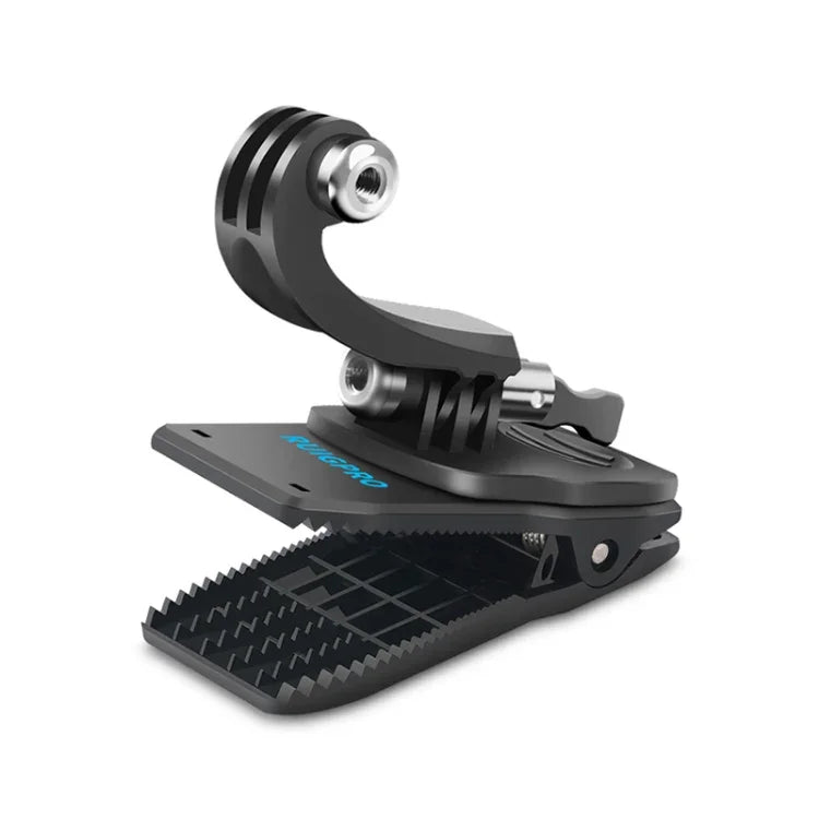 Giá Kẹp Ba Lô Quay 360 Độ Kiểu J RUIGPRO Có Vít Cho GoPro HERO9 Black / HERO8 Black / HERO7 /6 /5, DJI Osmo Action, Xiaoyi và Các Máy Ảnh Hành Động Khác