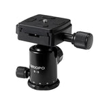 Chân máy TRIOPO T226 bằng hợp kim nhôm điều chỉnh di động với đầu bi D-0 cho máy ảnh SLR, T226