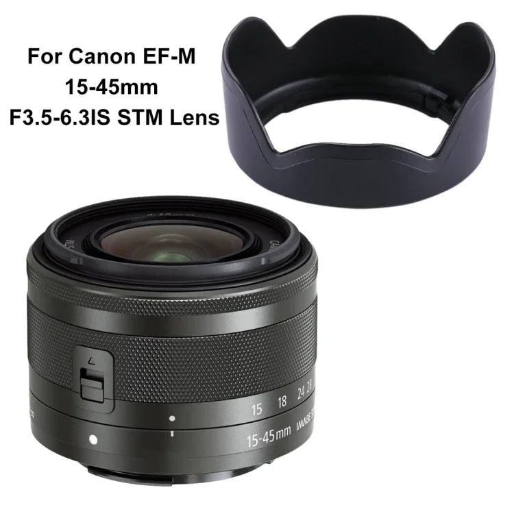 Nắp che ống kính EW-53 cho ống kính Canon EF-M 15-45mm F3.5-6.3IS STM, EW-53
