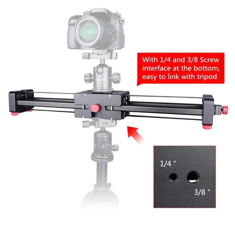 Thanh trượt ray trượt YELANGU YLG0109I 50cm / 100cm (Lắp trên chân máy) cho máy ảnh DSLR / SLR / Máy quay phim, 50cm / 100cm