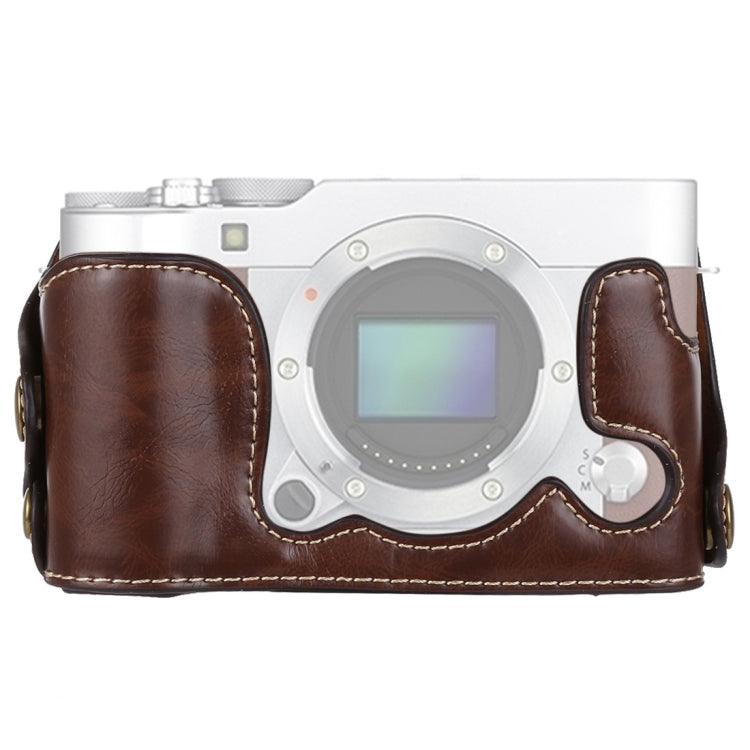 Đế Bao Da PU 1/4 inch Nửa Vỏ Máy Ảnh Cho FUJIFILM X-A3 / X-A10, Cho FUJIFILM XA3