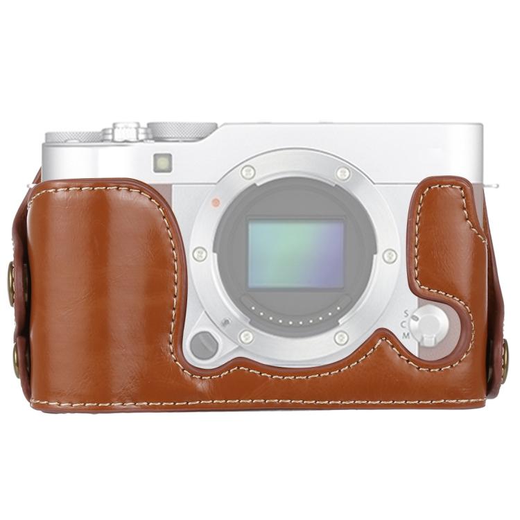 Đế Bao Da PU 1/4 inch Nửa Vỏ Máy Ảnh Cho FUJIFILM X-A3 / X-A10, Cho FUJIFILM XA3
