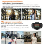 Bộ kích đèn flash không dây TRIOPO G2 2.4G nhận/phát TTL tốc độ cao cho máy ảnh Canon, G2 dành cho máy ảnh Canon