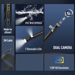 Nội soi kỹ thuật số chống nước IP67 Endoscope E2 cho Ulefone Armor 9 / 9E / Power Armor 13 / 16 Pro / 18T / Armor Pad, uSmart E2