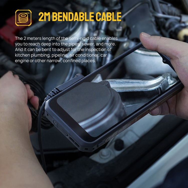 Nội soi kỹ thuật số chống nước IP67 Endoscope E2 cho Ulefone Armor 9 / 9E / Power Armor 13 / 16 Pro / 18T / Armor Pad, uSmart E2